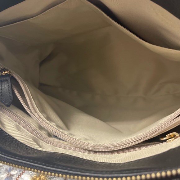 VALENTINO BY MARIO VALENTINO Kim Rock Logo Leather Satchel - Picture 8 of 13